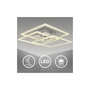 LED Deckenleuchte schwenkbar chrom 40W warmweiß