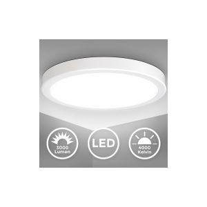LED Deckenlampe weiß 24W Warmweiß IP20