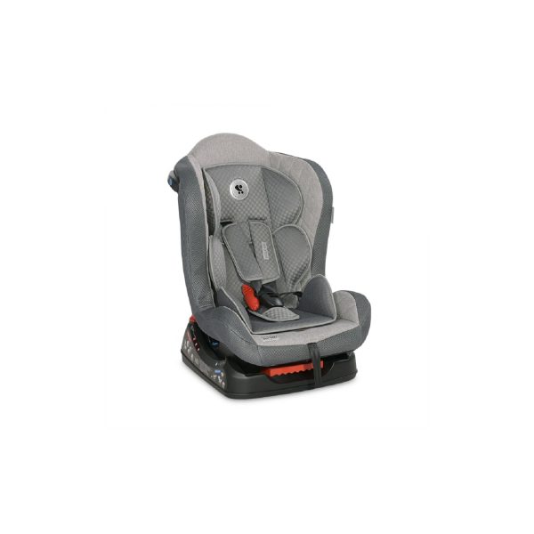 Lorelli Kindersitz Falcon Gruppe 0+/1 (0-18 kg) Reboard verstellbare Rückenlehne grau hellgrau