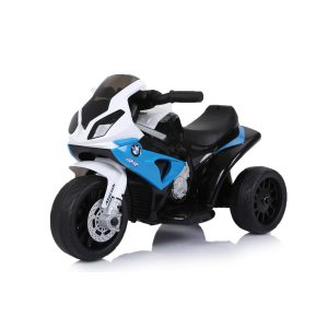 Chipolino Kinder Elektromotorrad BMW S1000RR 3 Räder Musikfunktion Scheinwerfer blau