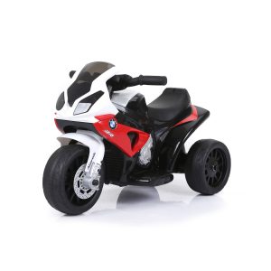 Chipolino Kinder Elektromotorrad BMW S1000RR 3 Räder Musikfunktion Scheinwerfer rot