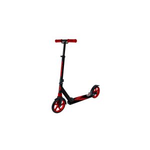 Makani Kinderroller Bronze Griff 360° drehbar ABEC-7 Bremse PU-Räder klappbar rot