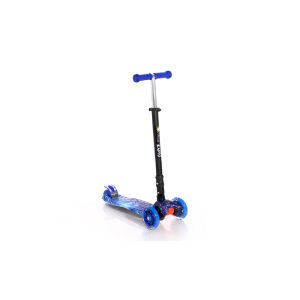 Lorelli Kinderroller Rapid PU Räder leuchten ABEC-7 Bremse klappbar verstellbar dunkelblau