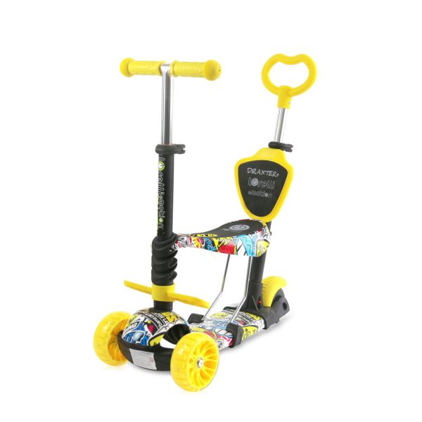 Lorelli Kinderroller Draxter Plus 3 in 1 Schiebestange