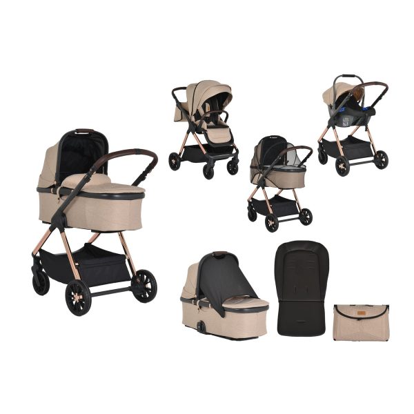 Cangaroo Kombikinderwagen 3 in 1 Empire Babyschale