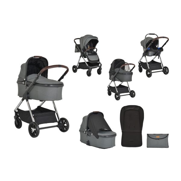 Cangaroo Kombikinderwagen 3 in 1 Empire Babyschale