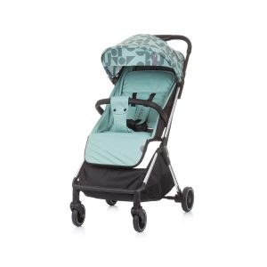 Chipolino Kinderwagen Buggy Easy Go faltbar Lenkerbremse gefederte Räder Korb türkis