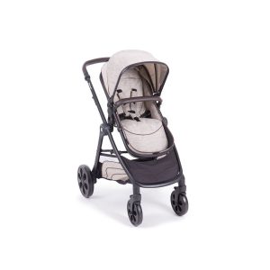 Kikkaboo Kinderwagen Maui 3 in 1 Tragetasche Autositz Sportsitz Aluminiumrahmen beige