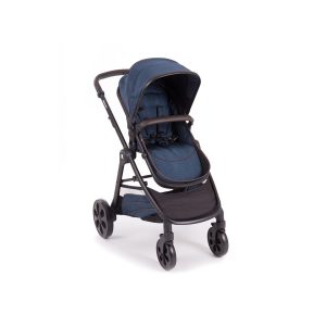 Kikkaboo Kinderwagen Maui 3 in 1 Tragetasche Autositz Sportsitz Aluminiumrahmen blau