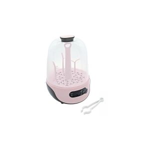 Kikkaboo Sterilisator und Trockner 2 in 1 Touchscreen-Display Auto-Modus Zange pink