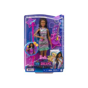 Mattel GYJ24 - Barbie - Big City Big Dreams - "Bühne frei für große Träume" Brooklyn Barbie Puppe mit Licht & Sound