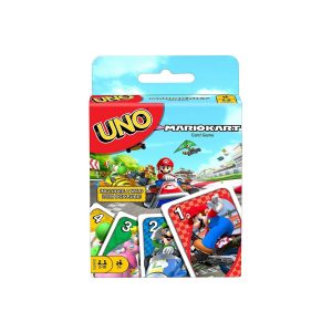 Mattel GWM70 - UNO - Nintendo - Mariokart - Kartenspiel mit 112 Karten