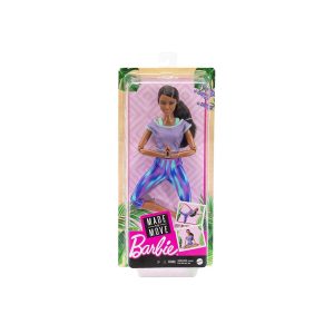 Mattel GXF06 - Barbie - Made to Move - Bewegliche Barbie mit Gelenken
