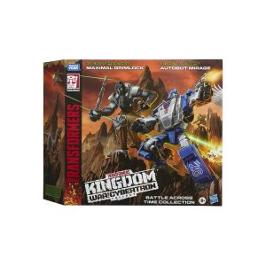 Hasbro F12095SO - Transformers - Deluxe Collection Edition - WFC-K40 Autobot Mirage & Maximal Grimlock