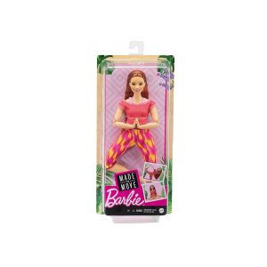 Mattel GXF07 - Barbie - Made to Move - Bewegliche Barbie mit Gelenken