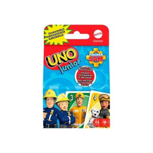 Mattel HFC80 - Feuerwehrmann Sam - UNO Junior - Kartenspiel