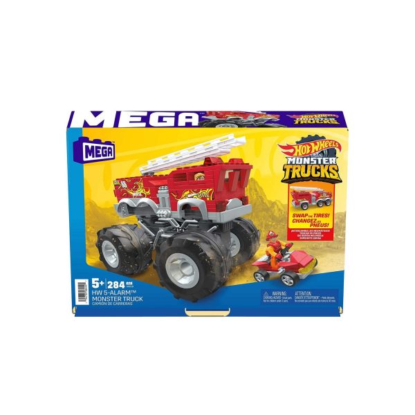 Mattel HHD19 - Mega - Hot Wheels - Monster Trucks - HW 5-Alarm Bausatz