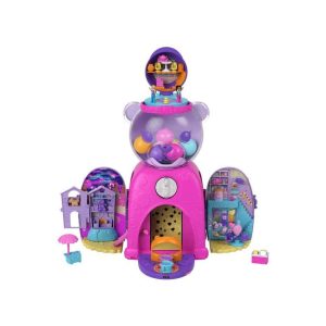 Mattel HJG28 - Polly Pocket - Bärchen-Kaugummiautomat Spielset