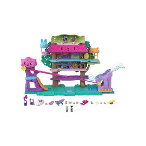 Mattel HHJ06 - Polly Pocket - Tierparty Baumhaus