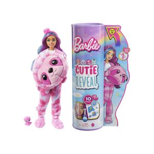 Mattel HJL59 - Barbie - Cutie Reveal - Puppe mit 10 Überraschungen