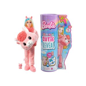 Mattel HJL60 - Barbie - Cutie Reveal - Puppe mit 10 Überraschungen