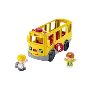 Mattel HJN36 - Fisher-Price - Little People - Schulbus mit Spielfiguren und Sound