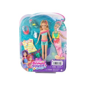 Mattel HHG56 - Barbie - Mermaid Power - Puppe mit Zubehör und Accessories