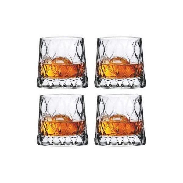 Old Fashioned Whiskyglas mit schwerem Boden