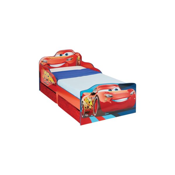 Disney Cars - Kleinkinderbett mit Stauraum