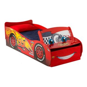Kleinkinderbett für Jungs im Design von Lightning McQueen aus Disney Cars