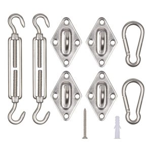 Sonnensegel Aufbauset Edelstahl M8