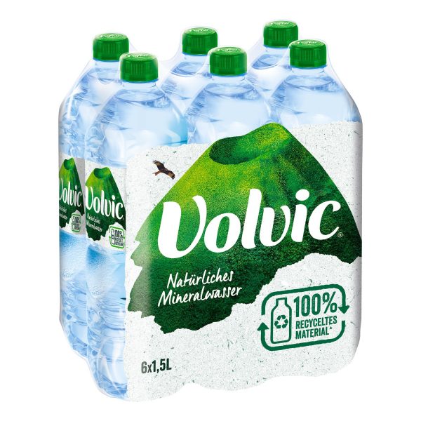 Volvic Naturelle Natürliches Mineralwasser 1