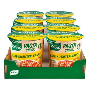 Knorr Snack Becher Pasta in Käse-Kräuter-Sauce 59 g