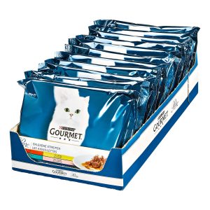 Gourmet Perle Erlesene Streifen Katzennahrung 340 g