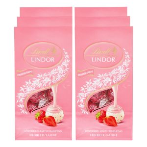 Lindt Lindor Erdbeer Sahne 100 g
