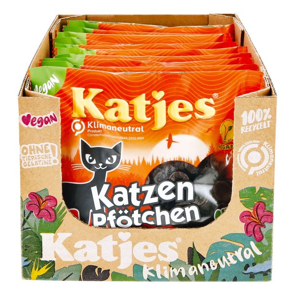 Katjes Lakritz Katzen Pfötchen 200 g