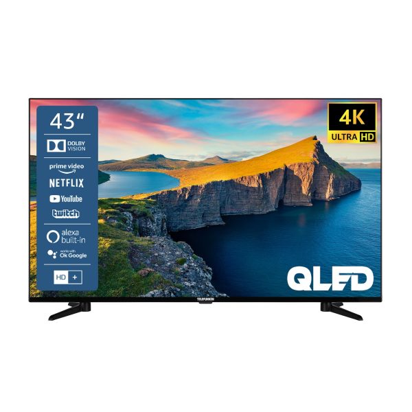 Telefunken QU43K800 43 Zoll QLED Fernseher