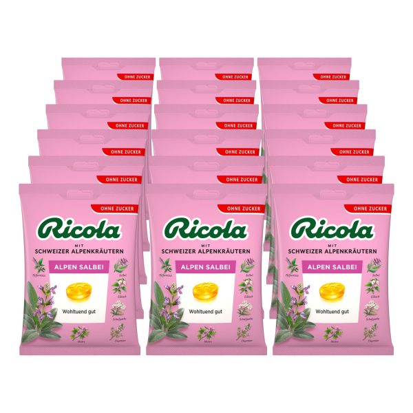 Ricola Bonbons Alpensalbei ohne Zucker 75 g