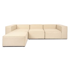 Modulares Sofa VERONA -versch. Ausführungen. L beige