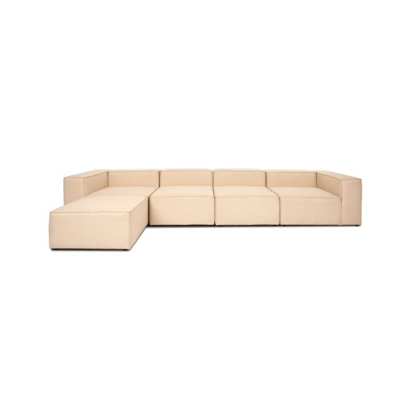 Modulares Sofa VERONA - versch. Ausführungen -XL beige