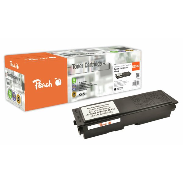 Peach E0583 Tonermodul bk ersetzt Epson Nr. 0583