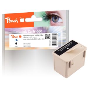 Peach ESJIC6/7 Druckerpatrone bk ersetzt Epson SJIC6BK