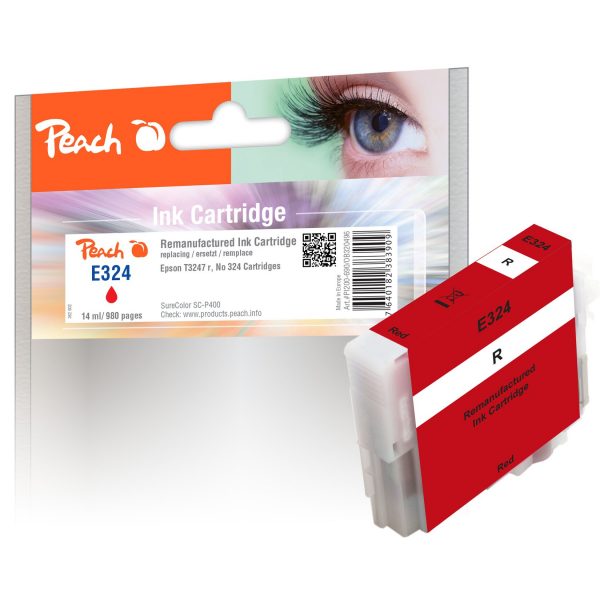 Peach E324 Druckerpatrone rd ersetzt Epson T3247R