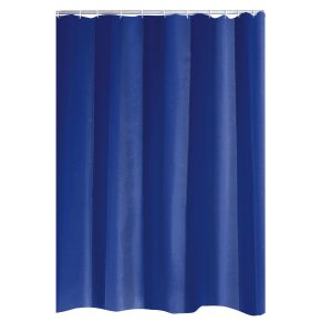 Duschvorhang Folie Standard ultramarinblau 120x200 cm