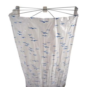 Duschfaltkabine Ombrella Sylt blau