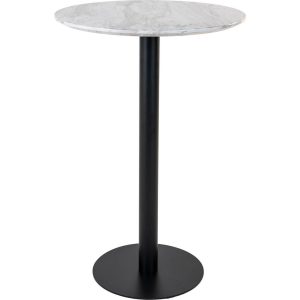 Bolzano Bartisch Ø70cm Marmoroptik Messingbeine Bar Tisch Hochtisch rund Tresen