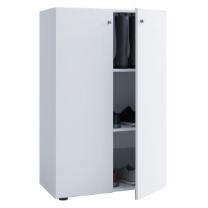 Universalschrank Büro Kommode Highboard Schrank Anrichte Mehrzweckschrank weiss