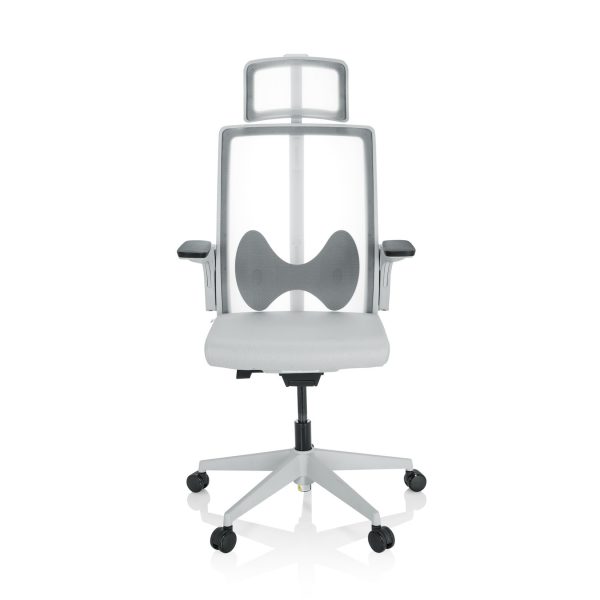 Profi Bürostuhl ARCEO W Stoff/Netzstoff mit Armlehnen (höhenverstellbar) hjh OFFICE