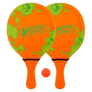 Neopren Beach-Ball-Set orange/grün