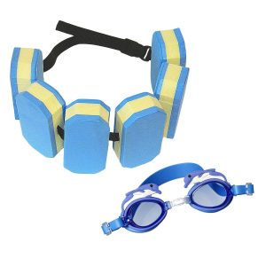 Best Sporting Schwimmgürtel Set Taucherbrille Delphin